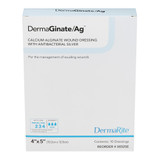 DermaGinate/ Ag Silver Alginate Dressing 4 X 5 Inch Rectangle Sterile, 00525E, Box of 10