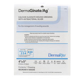 DermaGinate/ Ag Silver Alginate Dressing 4 X 5 Inch Rectangle Sterile, 00525E, Box of 10