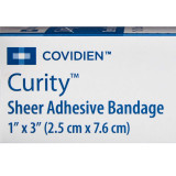 Adhesive Strip Curity 1 X 3 Inch Plastic Rectangle Sheer Sterile 44119 Box/50 44119 KENDALL HEALTHCARE PROD INC. 915648_BX Adhesive Strip Curity 1 X 3 Inch Plastic Rectangle Sheer Sterile 44119 Box/50 44119 KENDALL HEALTHCARE PROD INC. 915648_BX