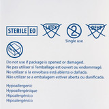 Curity Adhesive Strip Plastic Sheer 3/4 X 3 Inch Sterile, 44118, Box of 50