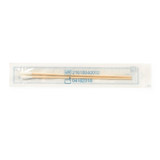 Swabstick Cotton Tip Wood Shaft 6 Inch Sterile 2 per Pack, MDS202000, Box of 100