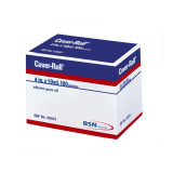 Dressing Retention Tape with Liner Cover-Roll® Stretch White 4 Inch x 10 Yard Nonwoven Polyester NonSterile 45553 Box of 1 45553 Cover-Roll® Stretch 191704_BX