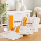 Covrsite Composite Dressing 6 X 6 Inch Square NonSterile Film Backing, 59714300, Box of 10