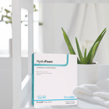 HydraFoam Foam Dressing 4 X 4-1/4 Inch Without Border Waterproof Backing Nonadhesive Rectangle Sterile, 00295E, Box of 10
