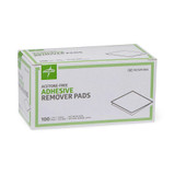 Medline Adhesive Remover Wipe 100 per Box Alcohol Based, MDS090855, Box of 1