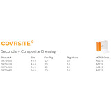 Composite Dressing Covrsite 4 X 4 Inch NonSterile 59714100 Each/1 59714100 UNITED / SMITH & NEPHEW 350590_EA
