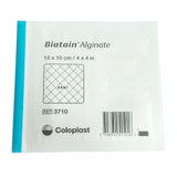 Biatain Alginate Dressing 4 X 4 Inch Square, 3710, Box of 10