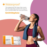 COVRSITE Plus Composite Dressing 6 X 6 Inch Square NonSterile Film Backing, 59715100, Pack of 1