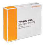 COVRSITE Plus Composite Dressing 6 X 6 Inch Square NonSterile Film Backing, 59715100, Pack of 1