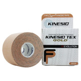 Kinesio Tex Gold FP Kinesiology Tape Beige 2 Inch X 5-1/2 Yard Cotton NonSterile, 24-4870, Pack of 1