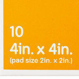 COVRSITE Plus Composite Dressing 4 X 4 Inch Square NonSterile Film Backing, 59715000, Pack of 1