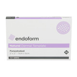 Endoform Natural  Fenestrated Collagen Dressing with ECM 2 X 2 Inch Fenestrated Square Sterile, 529312, Box of 10