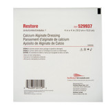 Restore Alginate Dressing 4 X 4 Inch Square, 529937, Box of 10