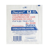 Ducare Gauze Sponge 4 X 4 Inch 8-Ply Sterile 2 per Pack, 82408, Box of 25