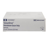 Vaseline Petrolatum Impregnated Dressing Rectangle 3 X 9 Inch Sterile, 8884423600, Pack of 1