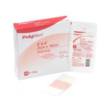 Adhesive Strip PolyMem 2 X 4 Inch Fabric Rectangle Tan / White Sterile 7042 Box/20 7042 FERRIS MANUFACTURING 747204_BX Adhesive Strip PolyMem 2 X 4 Inch Fabric Rectangle Tan / White Sterile 7042 Box/20 7042 FERRIS MANUFACTURING 747204_BX