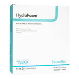 HydraFoam Foam Dressing 4 X 4-1/4 Inch Without Border Waterproof Backing Nonadhesive Rectangle Sterile, 00295E, Pack of 1