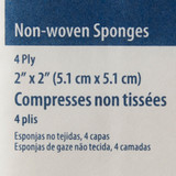 Dermacea Nonwoven Sponge 2 X 2 Inch 4-Ply NonSterile 200 per Pack, 441400, Bag of 200