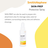 Skin-Prep Skin Barrier Spray Disiloxane / Hexamethyl Pump Bottle NonSterile, 420200, Case of 12