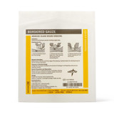 Medline Island Dressing 4 X 4 Inch Square Sterile Water Resistant Nonwoven Backing, MSC3244, Pack of 1