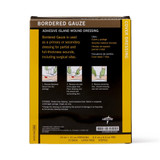 Medline Island Dressing 4 X 4 Inch Square Sterile Water Resistant Nonwoven Backing, MSC3244, Pack of 1