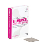 Silvercel Non-Adherent Silver Alginate Dressing 2 X 2 Inch Square Sterile, 900202, Case of 50