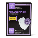 Puracol Plus Collagen Dressing 2 X 2-1/4 Inch Rectangle Sterile, MSC8622EP, Pack of 1