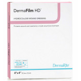 Hydrocolloid Dressing DermaFilm 4 X 4 Inch Square Sterile 00219E Each/1 00219E DERMARITE INDUSTRIES LLC 727738_EA