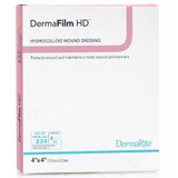 Hydrocolloid Dressing DermaFilm 4 X 4 Inch Square Sterile 00219E Each/1 00219E DERMARITE INDUSTRIES LLC 727738_EA