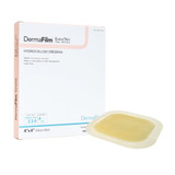 DermaFilm Thin Hydrocolloid Dressing Film Backing 4 X 4 Inch Square Hydrocolloid / Film, 00219E, Pack of 1