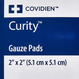 Gauze Sponge Curity Gauze 12-Ply 2 X 2 Inch Square Sterile 3381 Case/2400 3381 KENDALL HEALTHCARE PROD INC. 10060_CS
