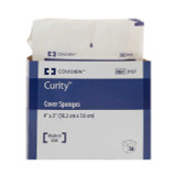 Non-Woven Sponge Curity Cellulose Filled 4 X 3 Inch Square Sterile 3157 Case/600 3157 KENDALL HEALTHCARE PROD INC. 688661_CS