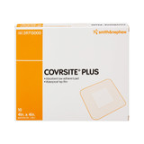 COVRSITE Plus Composite Dressing 4 X 4 Inch Square NonSterile Film Backing, 59715000, Case of 100