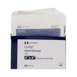 Gauze Sponge Curity Gauze 12-Ply 4 X 4 Inch Square Sterile 397110 TR/10 397110 KENDALL HEALTHCARE PROD INC. 807703_TR
