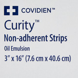 Curity Oil Emulsion Impregnated Dressing Rectangle 3 X 16 Inch Sterile, 6114-, Case of 216
