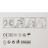 Cosmopor Steril Island Dressing 4 X 4 Inch Square Sterile Water Resistant Backing, 900820, Case of 200