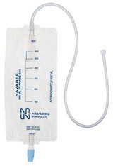 Gravity Drainage Bag Navarre 600 mL NDB600 Each/1 NDB600 BARD PERIPHERAL VASCULAR INC 477912_EA