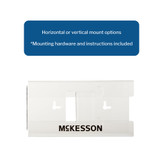 McKesson Glove Box Holder Horizontal or Vertical Mounted 1 Box Capacity Clear 4 X 5-1/2 X 10 Inch Plastic, 16-6534, Pack of 1