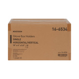 McKesson Glove Box Holder Horizontal or Vertical Mounted 1 Box Capacity Clear 4 X 5-1/2 X 10 Inch Plastic, 16-6534, Pack of 1