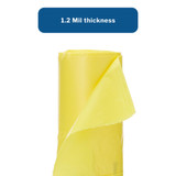McKesson Infectious Linen Bag Infectious Linen 30 to 33 gal. Yellow 8 X 23 X 41 Inch, 03-4707, Case of 250