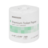McKesson Premium Toilet Tissue White 2-Ply Standard Size Cored Roll 500 Sheets 3.98 X 4.49 Inch 165-TP500P Case/80 165-TP500P MCK BRAND 1045391_CS