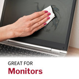 Easy Screen Surface Cleaner Premoistened Alcohol Based Manual Pull Wipe 70 Count Canister Alcohol Scent NonSterile, P03672, Can of 70