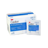3M Cavilon No Sting Skin Barrier Wipe 35 to 65% Strength Hexamethyldisiloxane / Isooctane / Acrylate Terpolymer / Polyphenylmethylsiloxane Individual Packet Sterile, 3344, Box of 30
