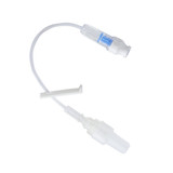 SmartSite IV Extension Set Needle-Free Port Small Bore 6 Inch Tubing Without Filter Sterile, 20039E, Pack of 1