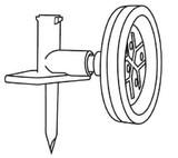 Dispensing Pin Chemo 412014 Each/1 412014 B.BRAUN MEDICAL INC. 128242_EA