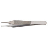 Tissue Forceps McKesson Adson 4-3/4 Inch Office Grade Stainless Steel NonSterile NonLocking Thumb Handle 1 X 2 Teeth 43-2-775 Each/1 43-2-775 MCK BRAND 487593_EA