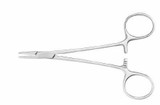 Needle Holder McKesson 5 Inch Smooth Jaws Ring Handle 43-2-809 Each/1 43-2-809 MCK BRAND 487602_EA