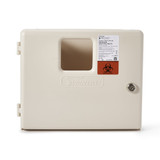 McKesson Prevent Sharps Container Cabinet / Wall Enclosure High Impact Polystyrene Wall Mount Locking, 2263, Pack of 1