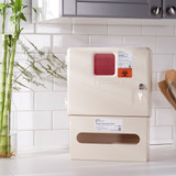 McKesson Prevent Sharps Container Cabinet / Wall Enclosure with Glove Box Polypropylene Wall Mount Locking, 2265, Pack of 1