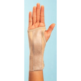 Wrist Brace ProCare Low Profile / Contoured / Wrap Around Aluminum / Cotton / Elastic Right Hand Beige Medium 79-87075 Pack of 1